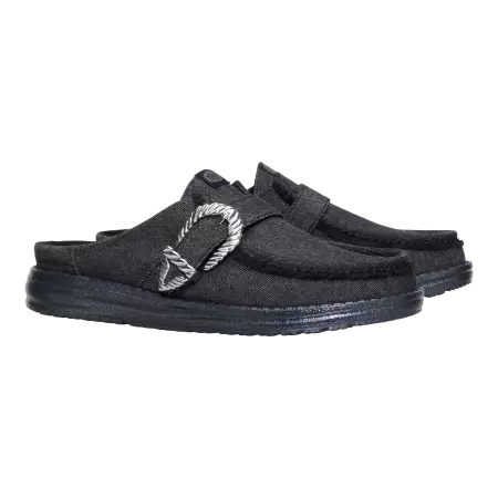 Wendy Slip Buckle Denim 