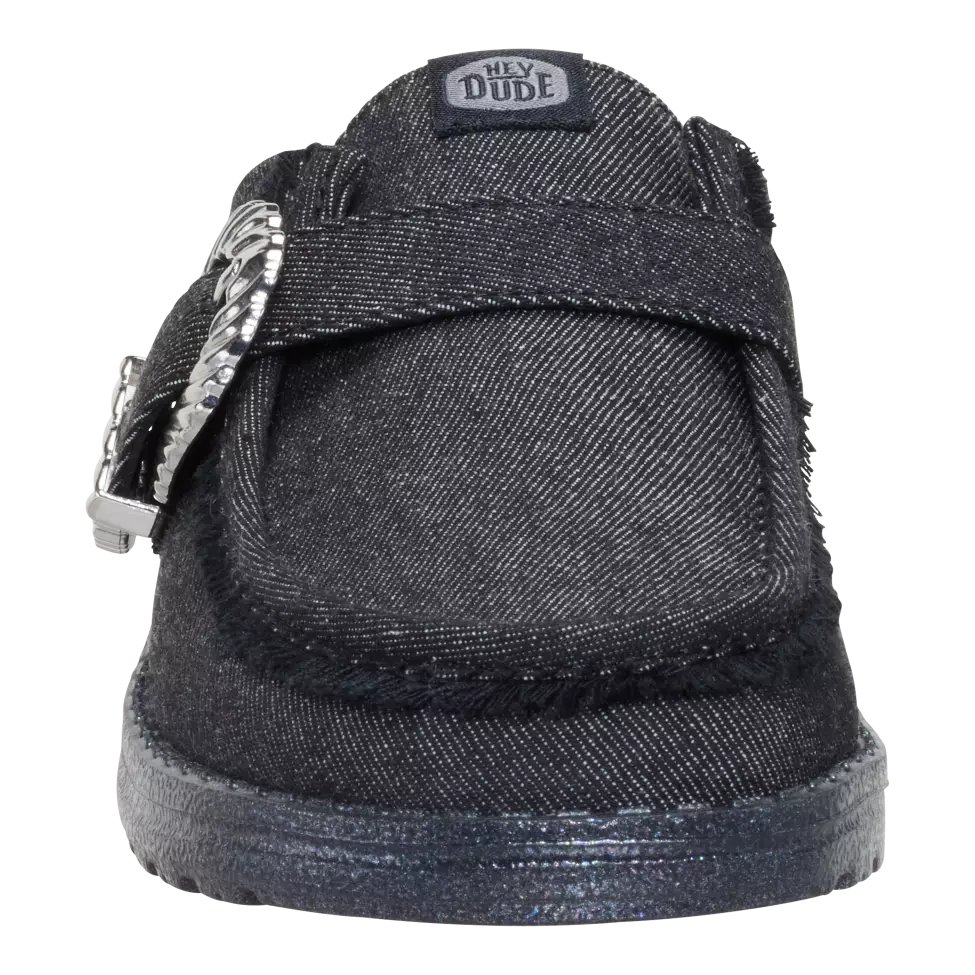 Wendy Slip Buckle Denim 