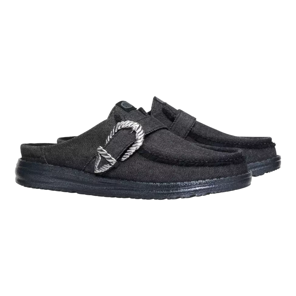 Wendy Slip Buckle Denim 