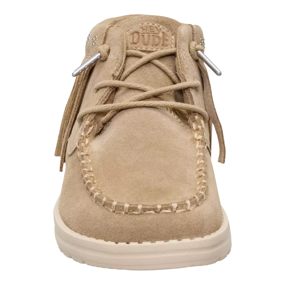 Wendy Mid Fringe Cowgirl Suede